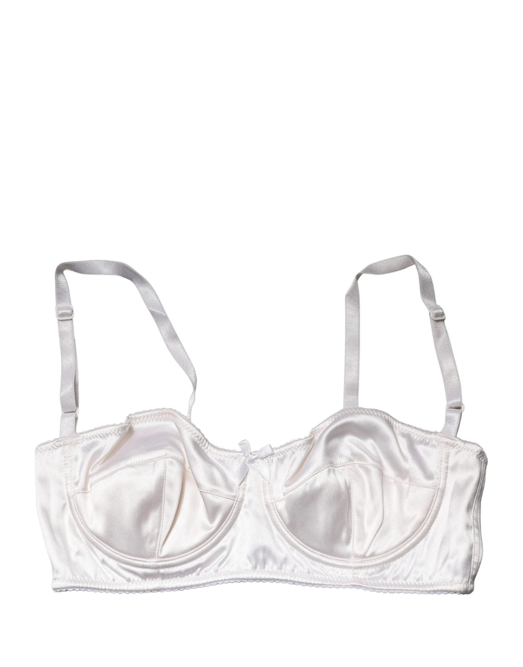 Soutien-gorge balconnet Dolce & Gabbana blanc semi-rembourré à armatures