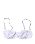 Soutien-gorge balconnet Dolce & Gabbana blanc semi-rembourré à armatures