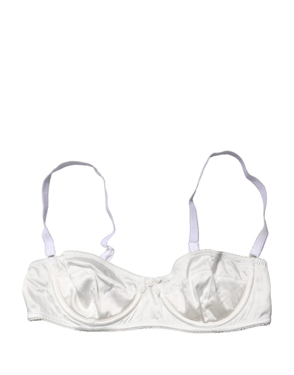 Soutien-gorge balconnet Dolce & Gabbana blanc semi-rembourré à armatures
