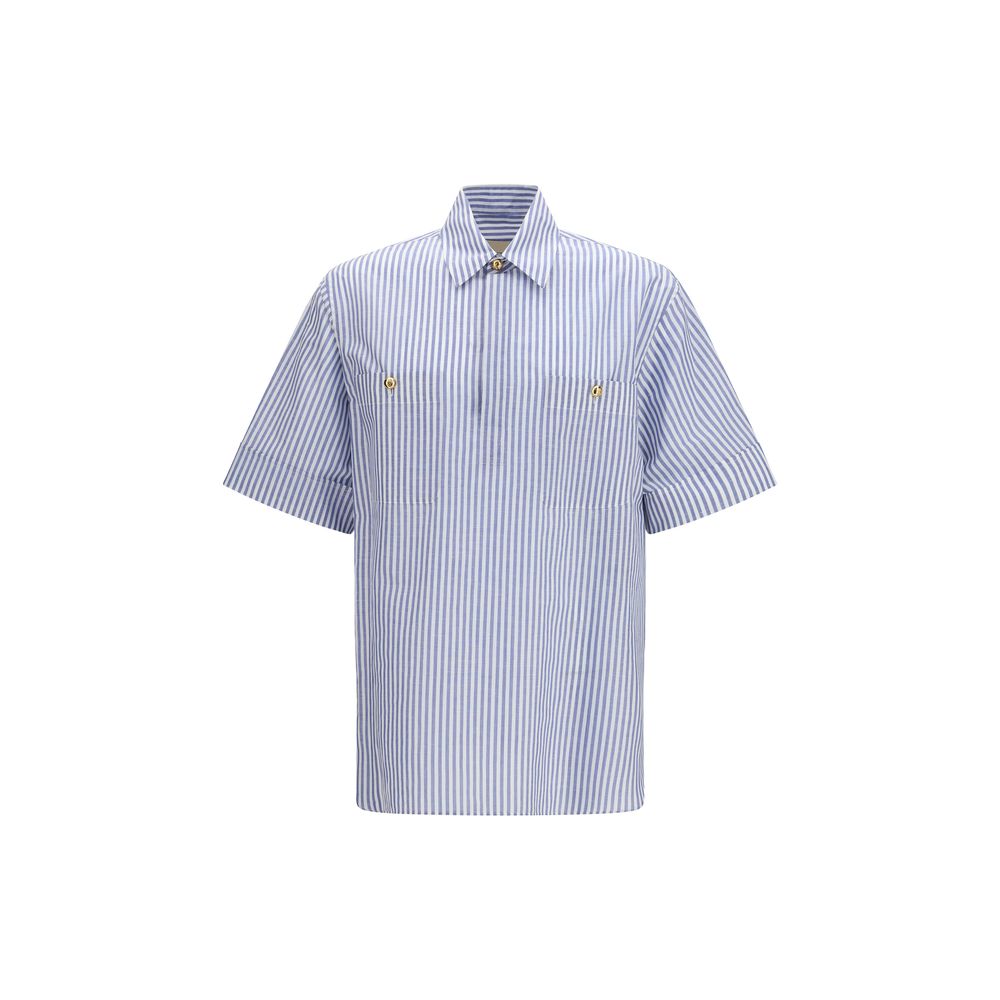 Chemise à manches courtes en coton multicolore Valentino