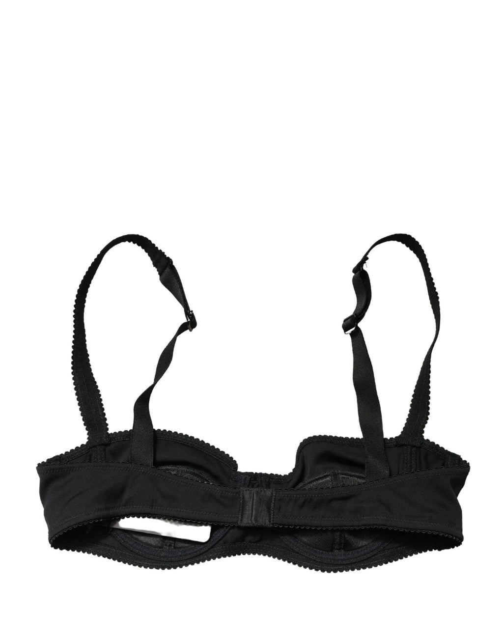 Soutien-gorge balconnet Dolce & Gabbana noir avec armatures semi-rembourrées
