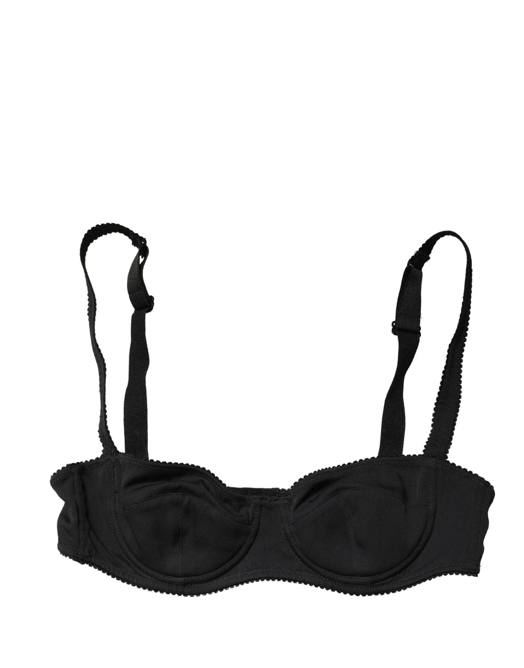 Soutien-gorge balconnet Dolce & Gabbana noir avec armatures semi-rembourrées