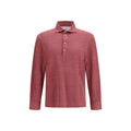 Brunello Cucinelli Polo en Lin Multicolore