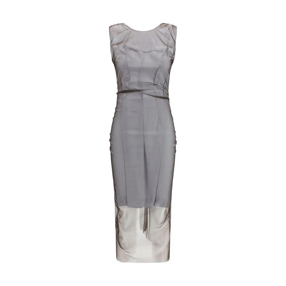Robe décontractée Maison Margiela en polyamide marron