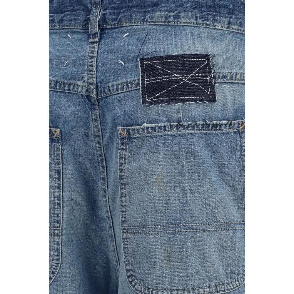 Jean coupe décontractée Maison Margiela en coton bleu