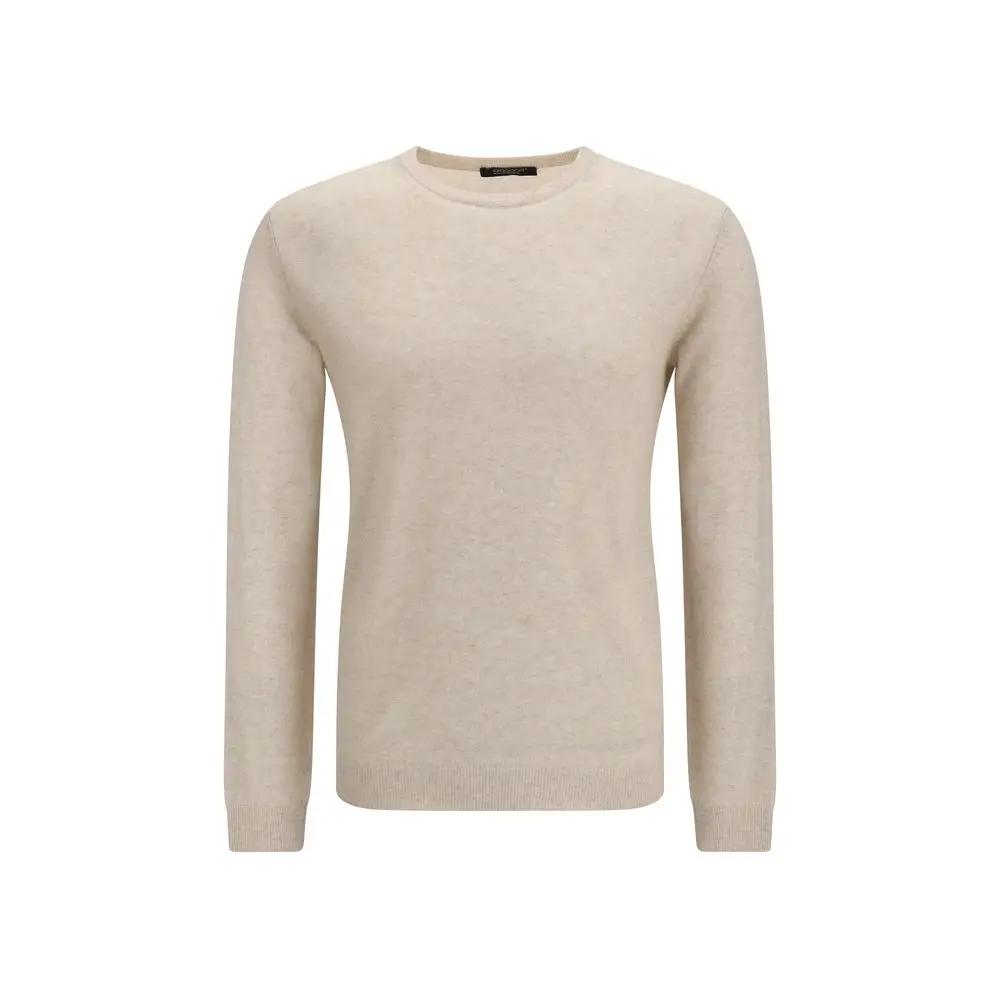 Pull en cachemire beige Aragona