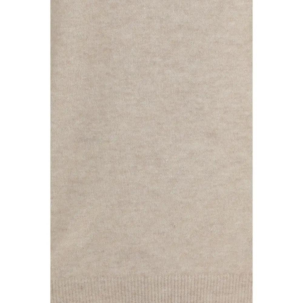 Pull en cachemire beige Aragona