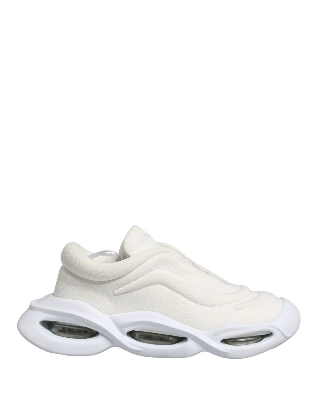 Dolce & Gabbana White Slip On Wave Low Top Sneakers Shoes