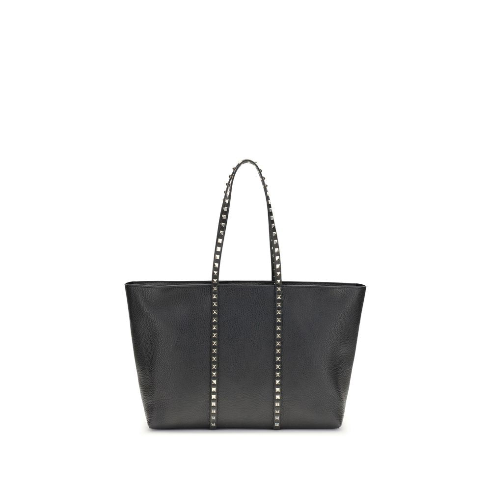 Sac bandoulière Valentino Garavani Bos Taurus en cuir de veau noir