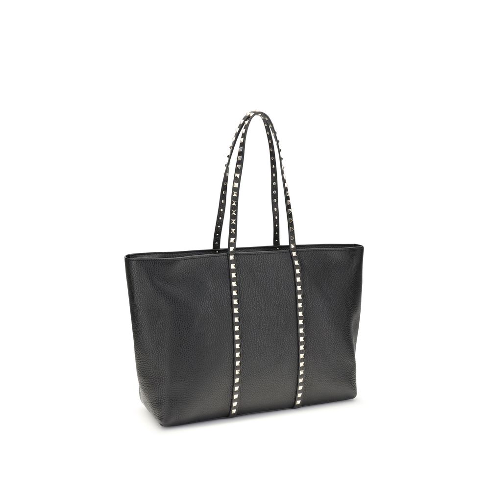 Sac bandoulière Valentino Garavani Bos Taurus en cuir de veau noir