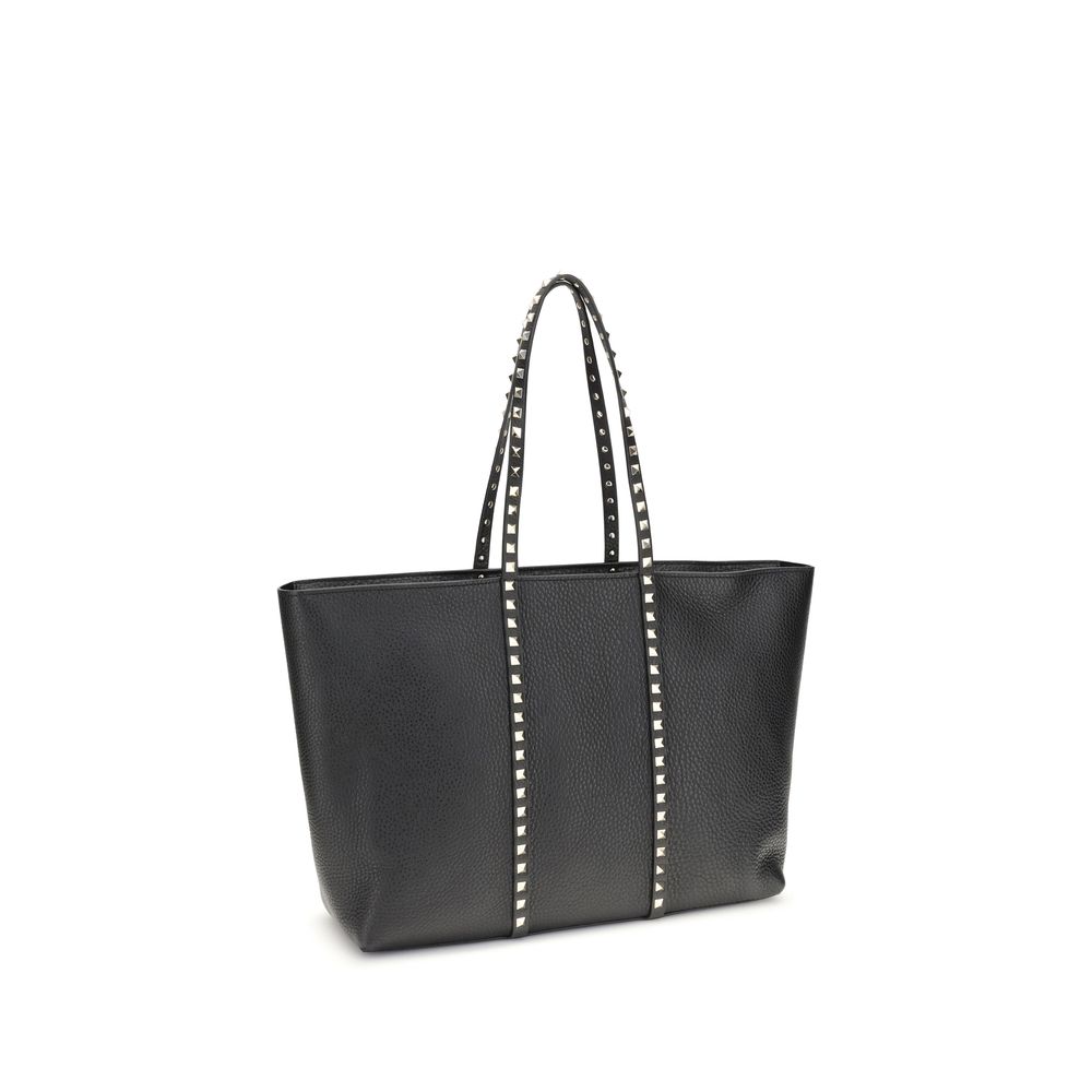 Sac bandoulière Valentino Garavani Bos Taurus en cuir de veau noir