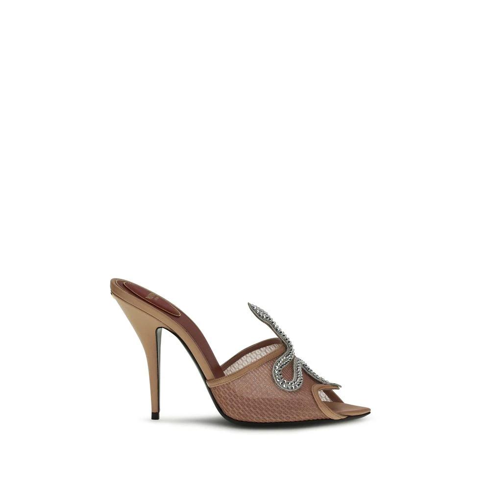Sandales Valentino Garavani en Chèvre Multicolore à Talon Aiguille