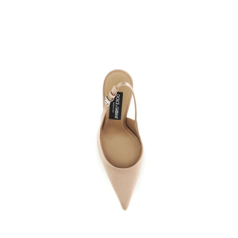 Escarpins à talons hauts Dolce & Gabbana en viscose beige