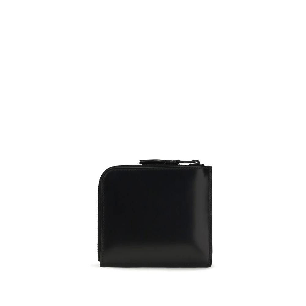 Comme Des Garçons Black Calf Leather Bos Taurus Wallet