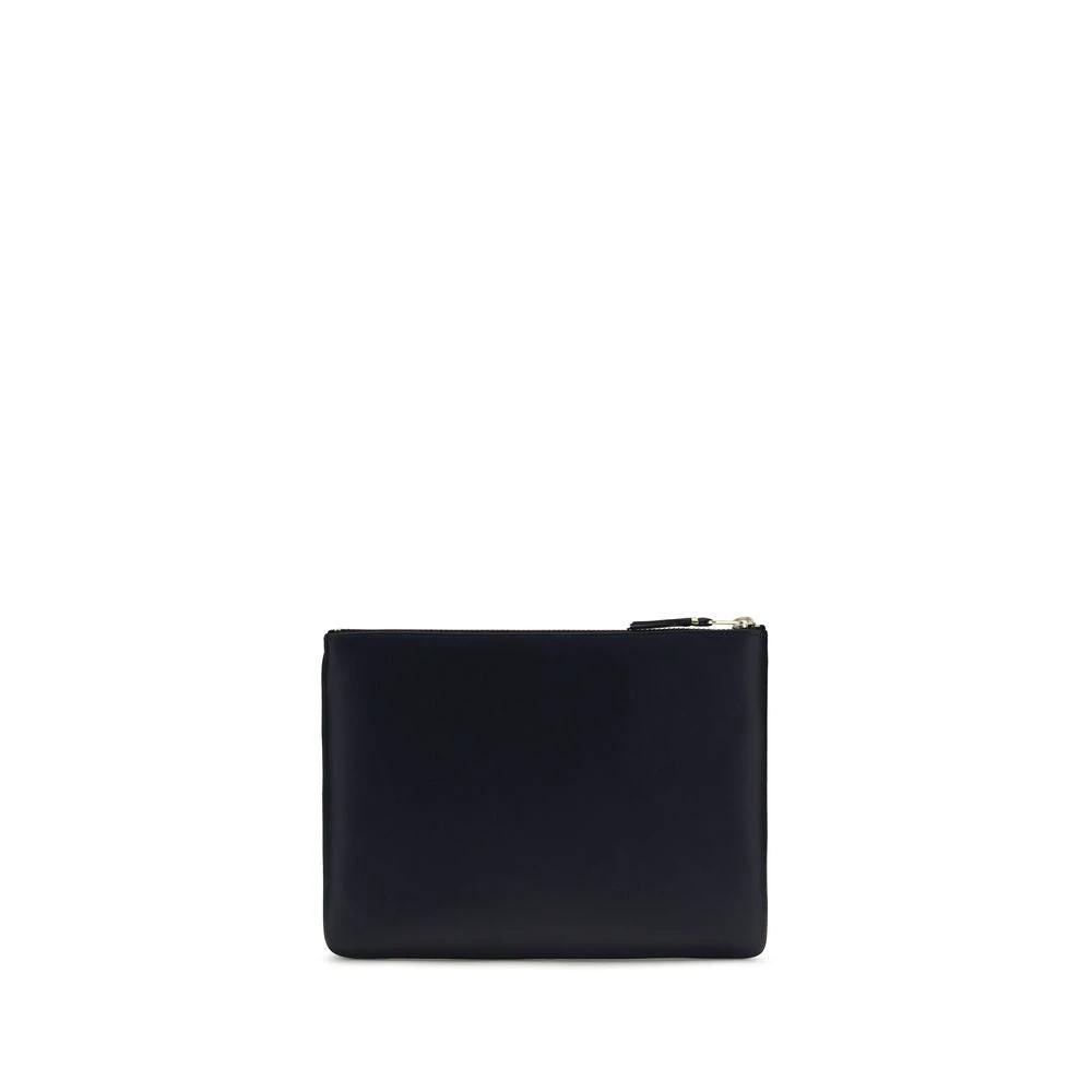 Comme Des Garçons Blue Calf Leather Bos Taurus Wallet