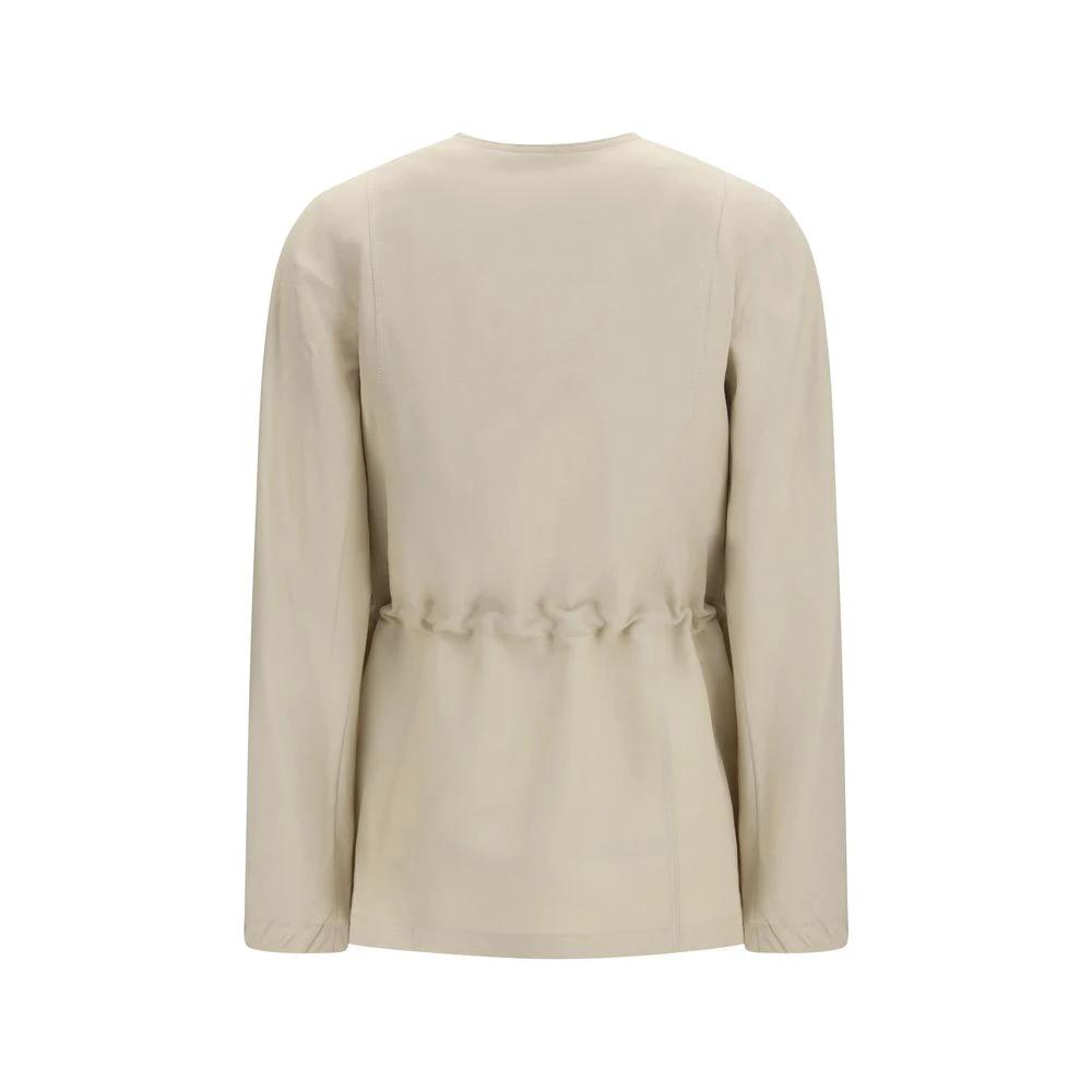 Women’s Linen Silk Jacket – Max Mara Carezza Drawstring Jacket SS26