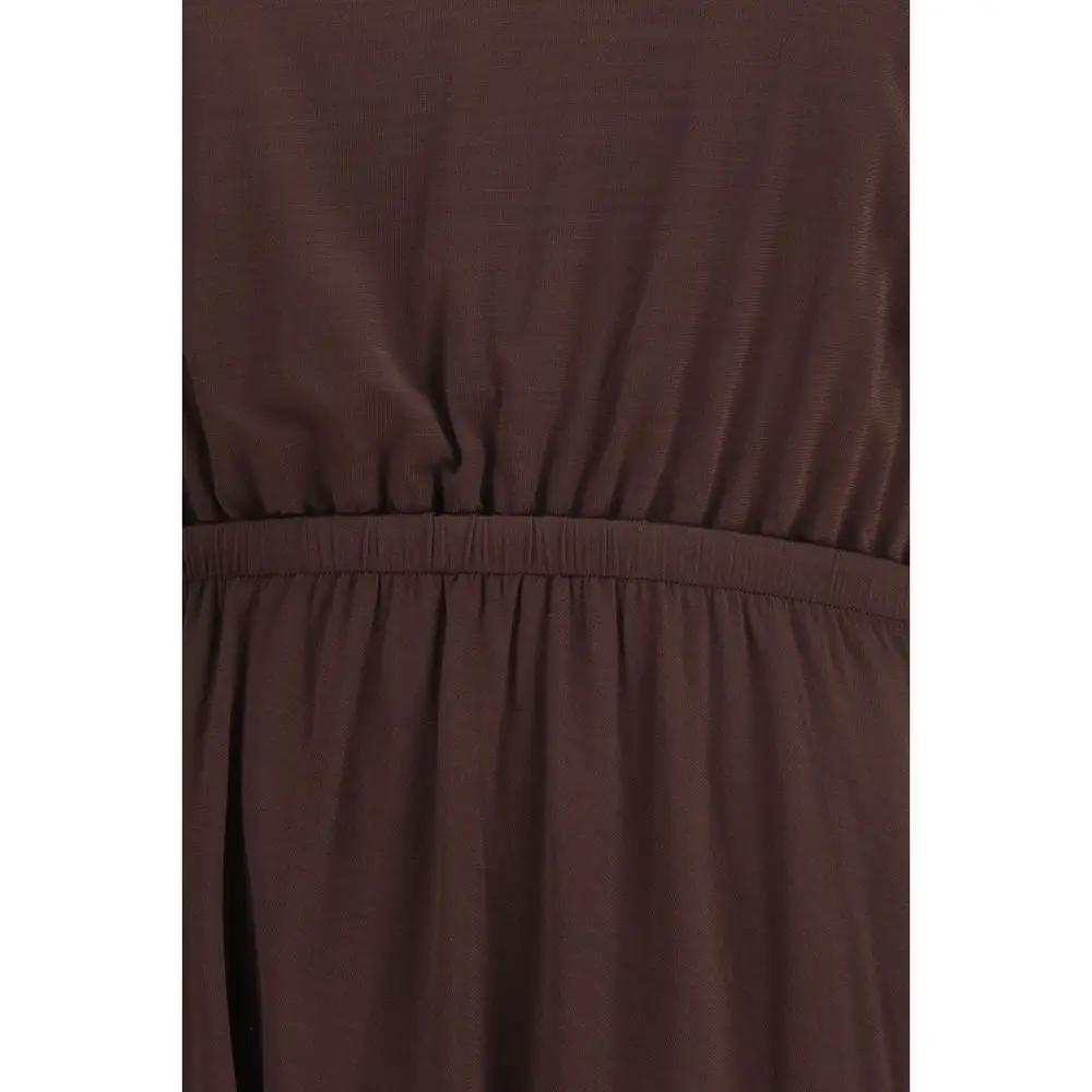 Lemaire Brown Viscose Casual Dress
