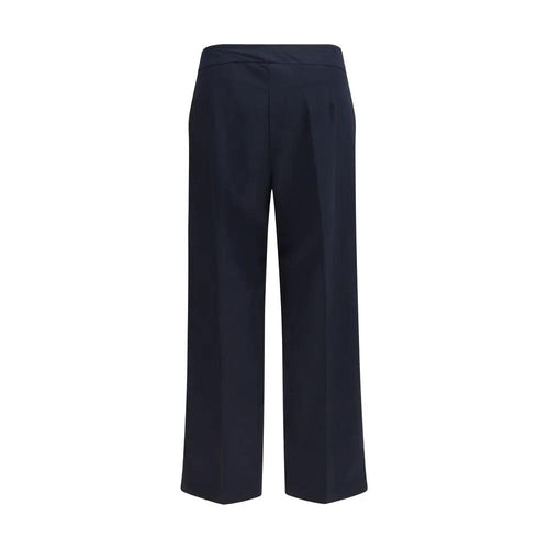 Pantalon décontracté bleu en polyester Avenue Montaigne