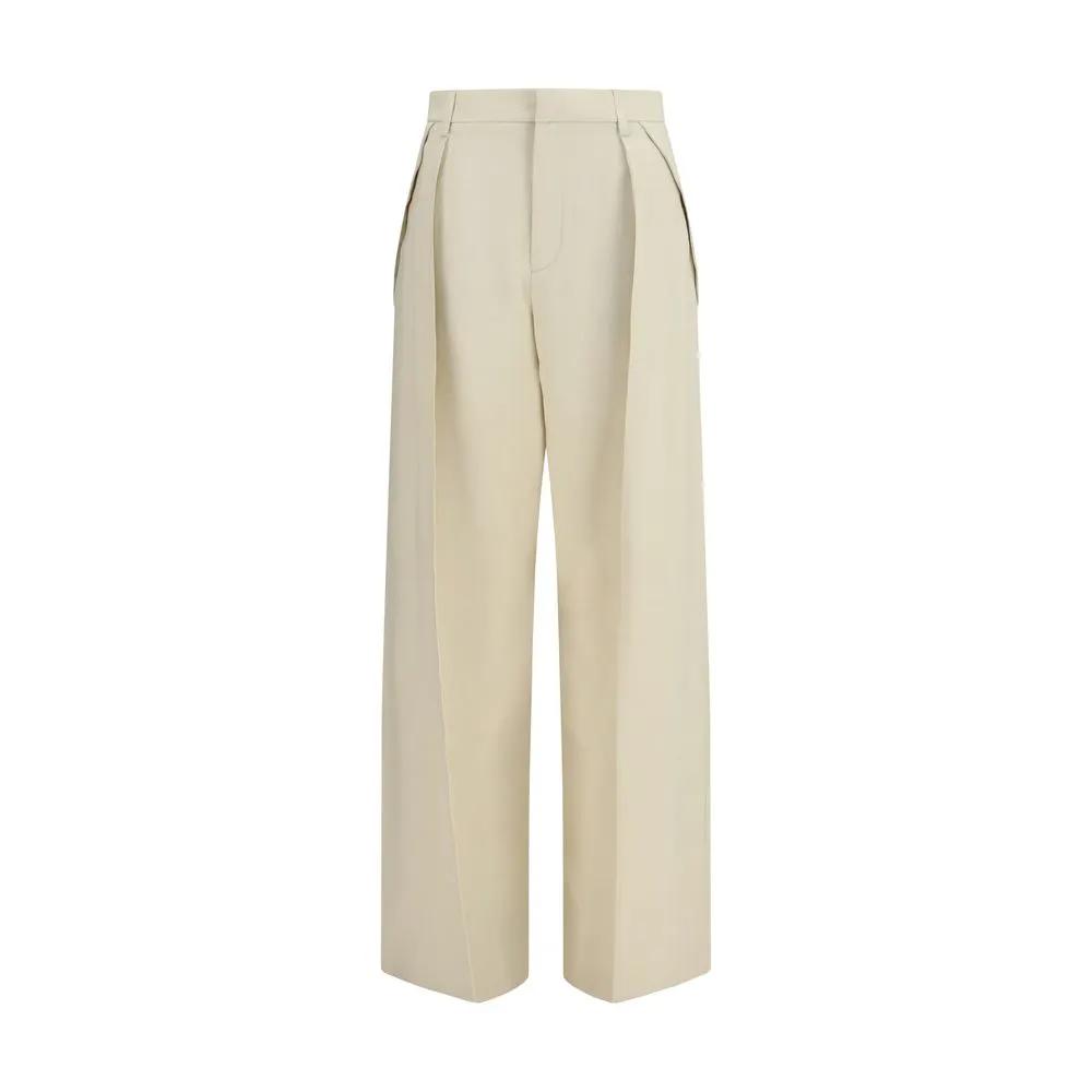 Jacob Cohen Beige Viscose Casual Pants