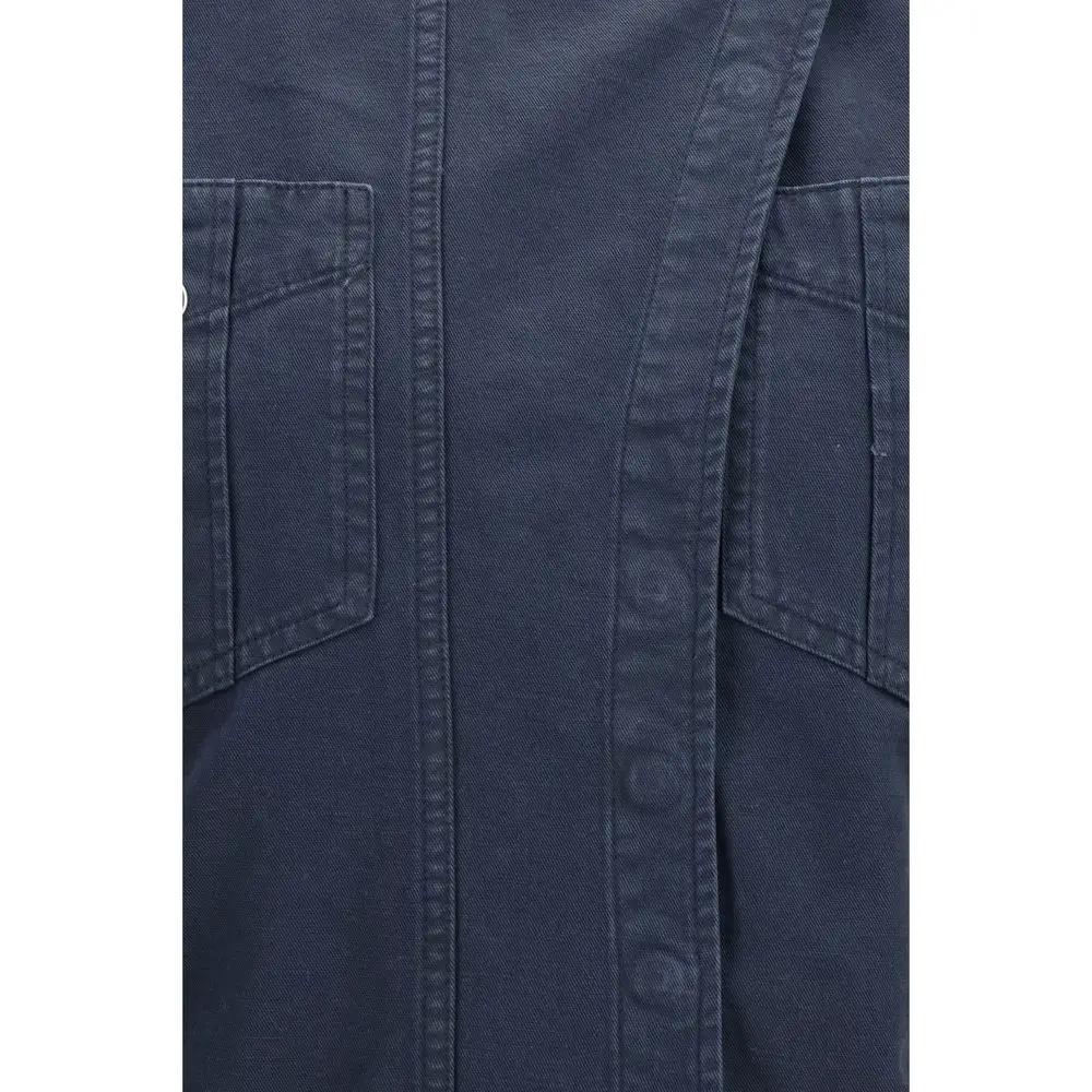 Marant Etoile Blue Cotton Casual Dress