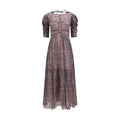 Robe décontractée Marant Etoile en coton violet