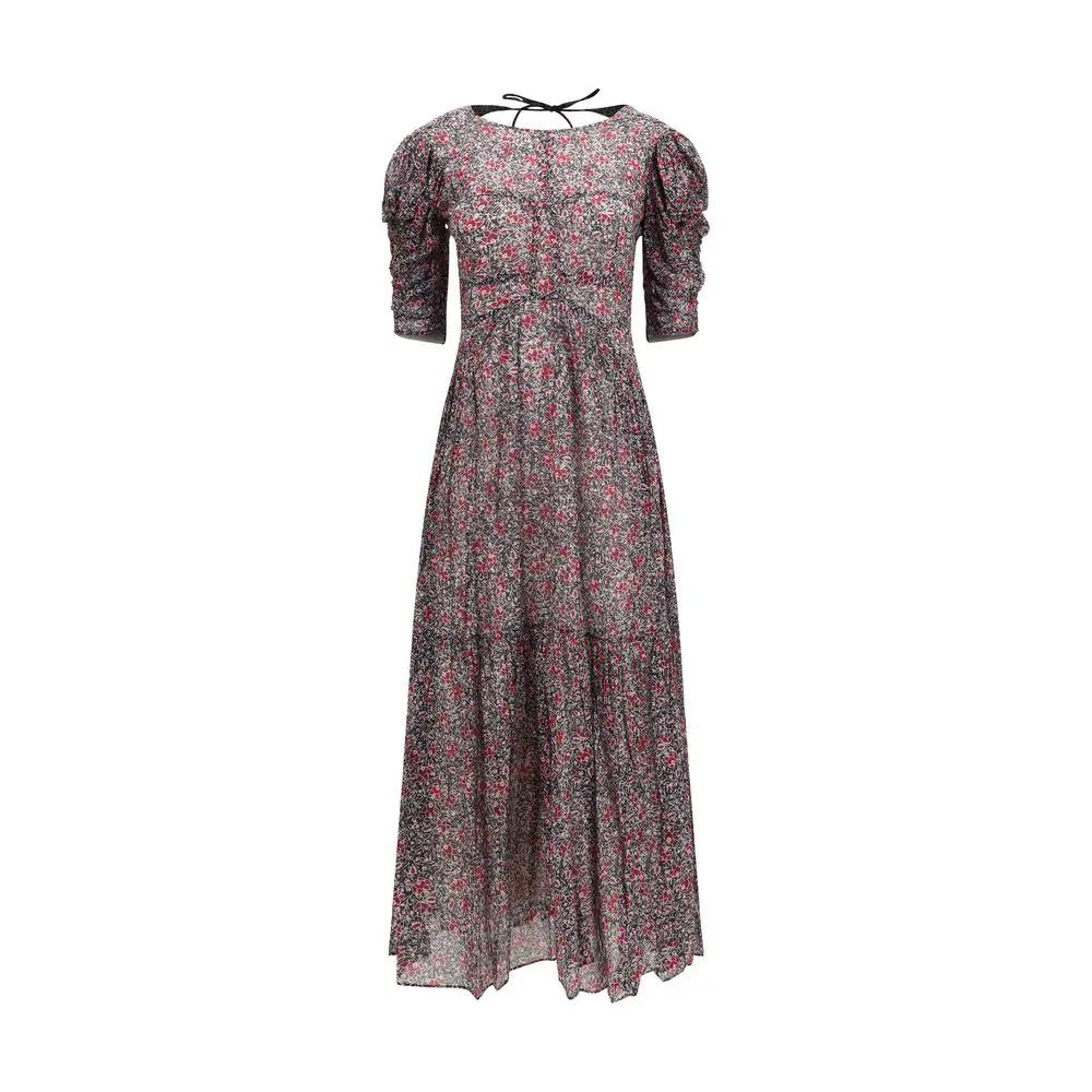 Robe décontractée Marant Etoile en coton violet