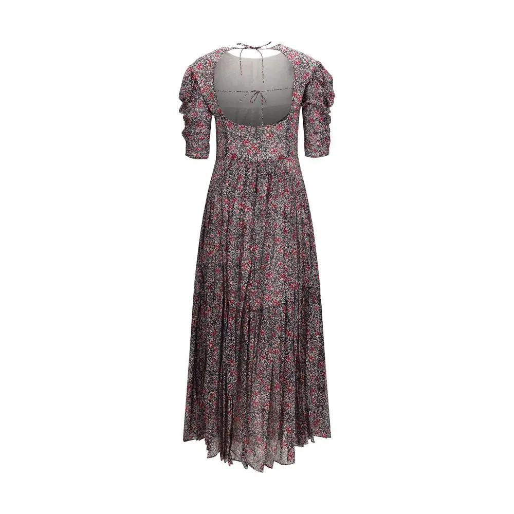Robe décontractée Marant Etoile en coton violet
