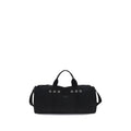 Sac de voyage en toile noire – Sac de week-end Prada Logo PE26