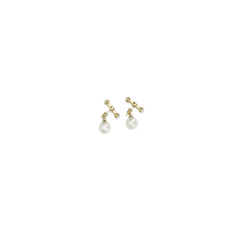 Chloé Gold Metal Earrings