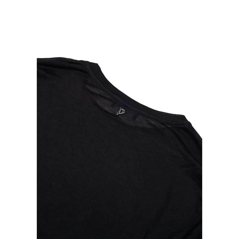 Dondup Black Viscose T-Shirt