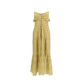 Robe décontractée en coton beige Marant Étoile
