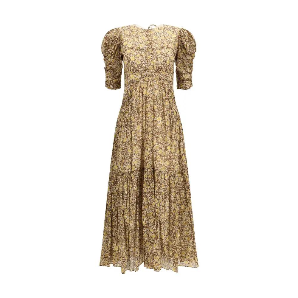 Robe décontractée en coton bicolore Marant Étoile