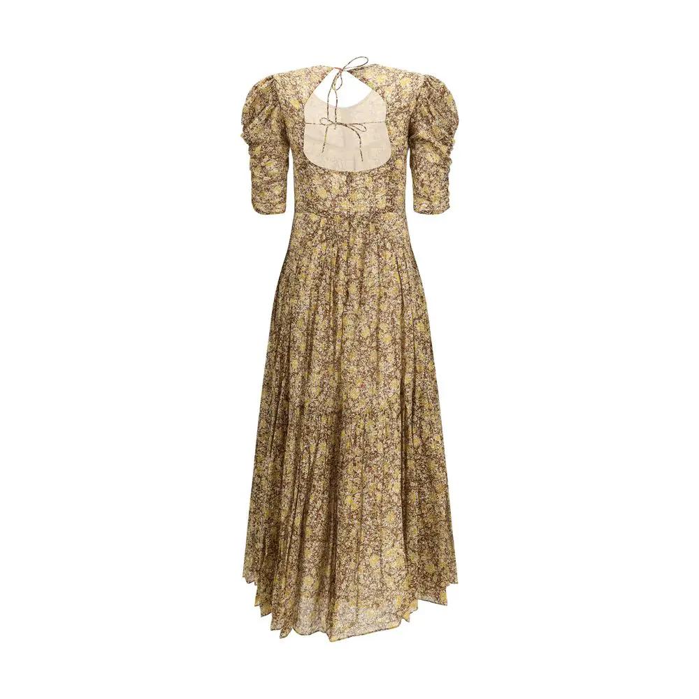 Robe décontractée en coton bicolore Marant Étoile