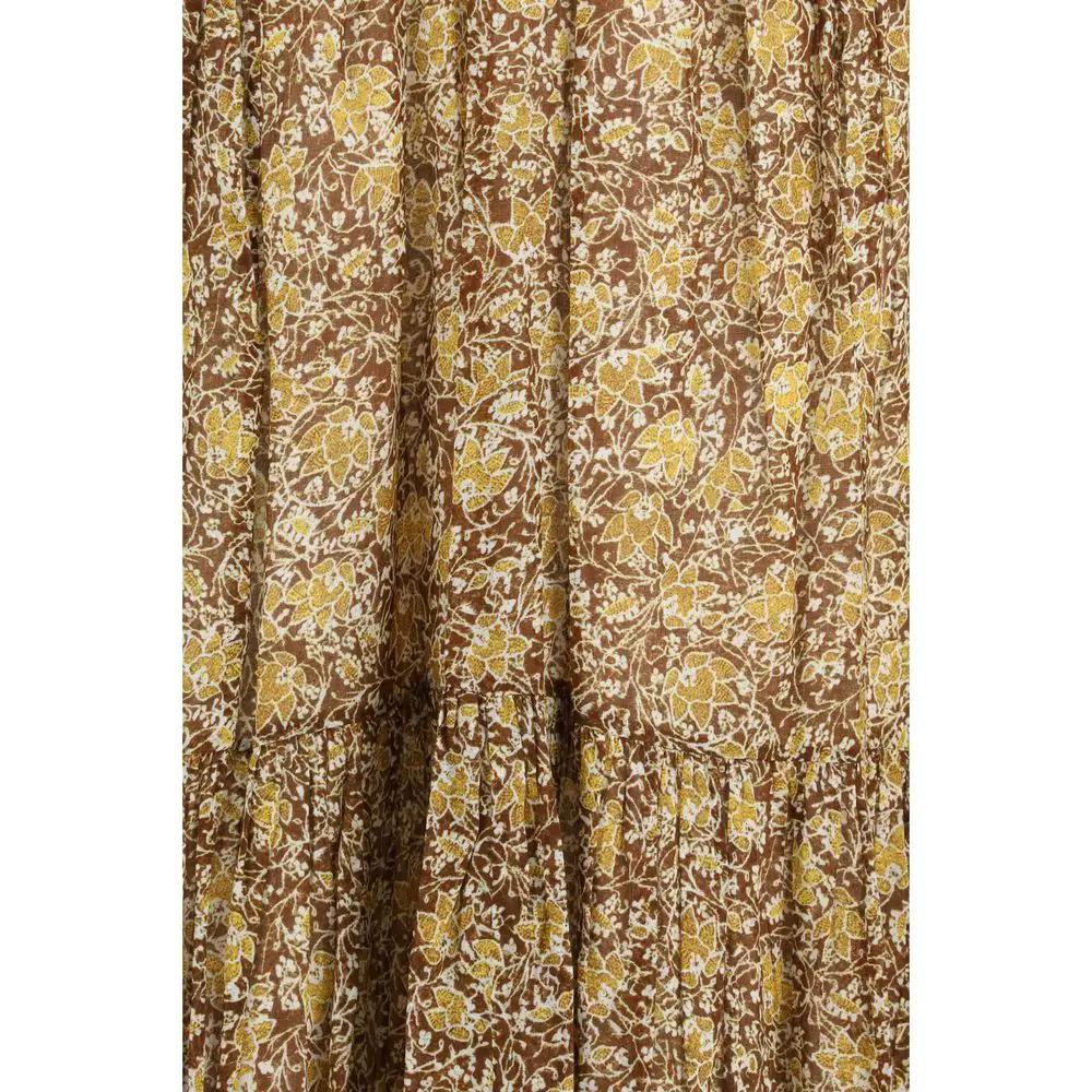 Robe décontractée en coton bicolore Marant Étoile