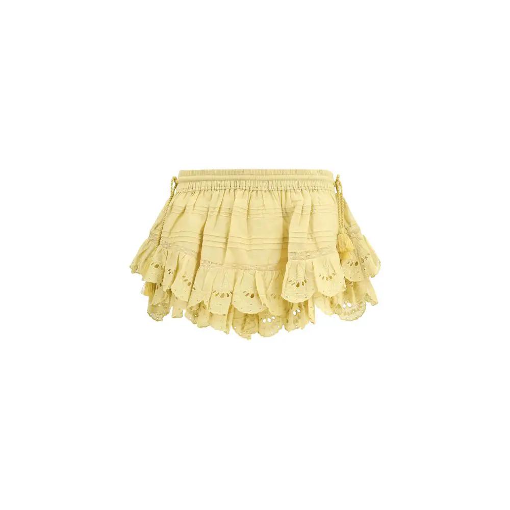 Short en coton bicolore Marant Étoile
