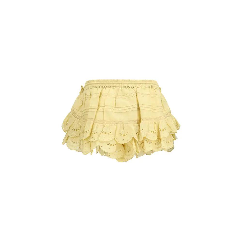 Short en coton bicolore Marant Étoile