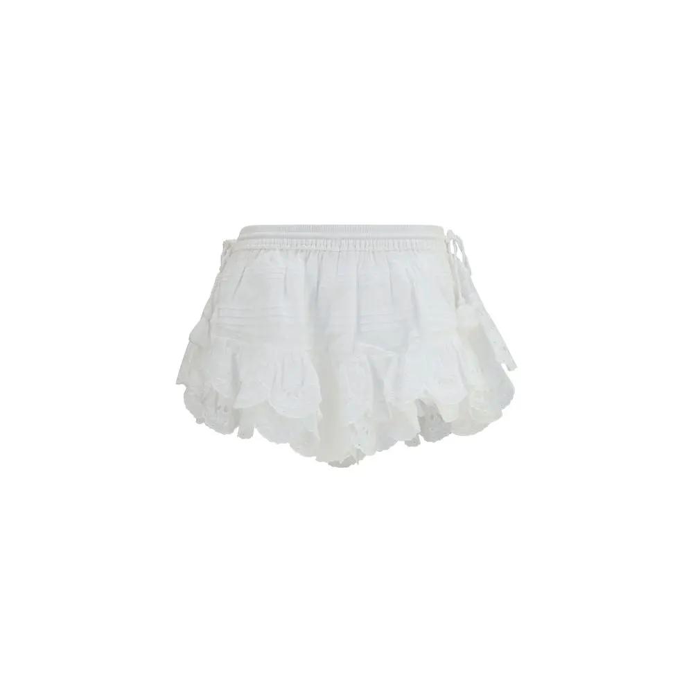 Short en coton blanc Marant Etoile