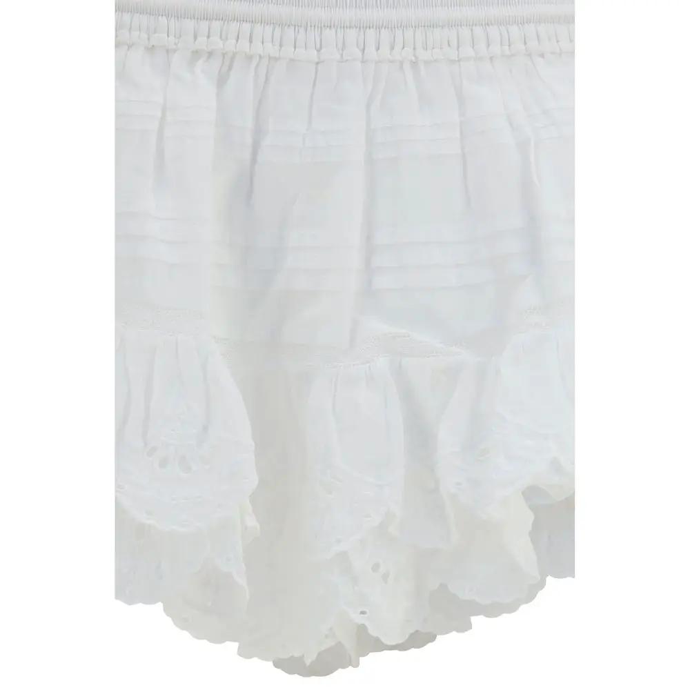 Short en coton blanc Marant Etoile