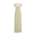 Self-Portrait Bicolor Viscose Casual Dress