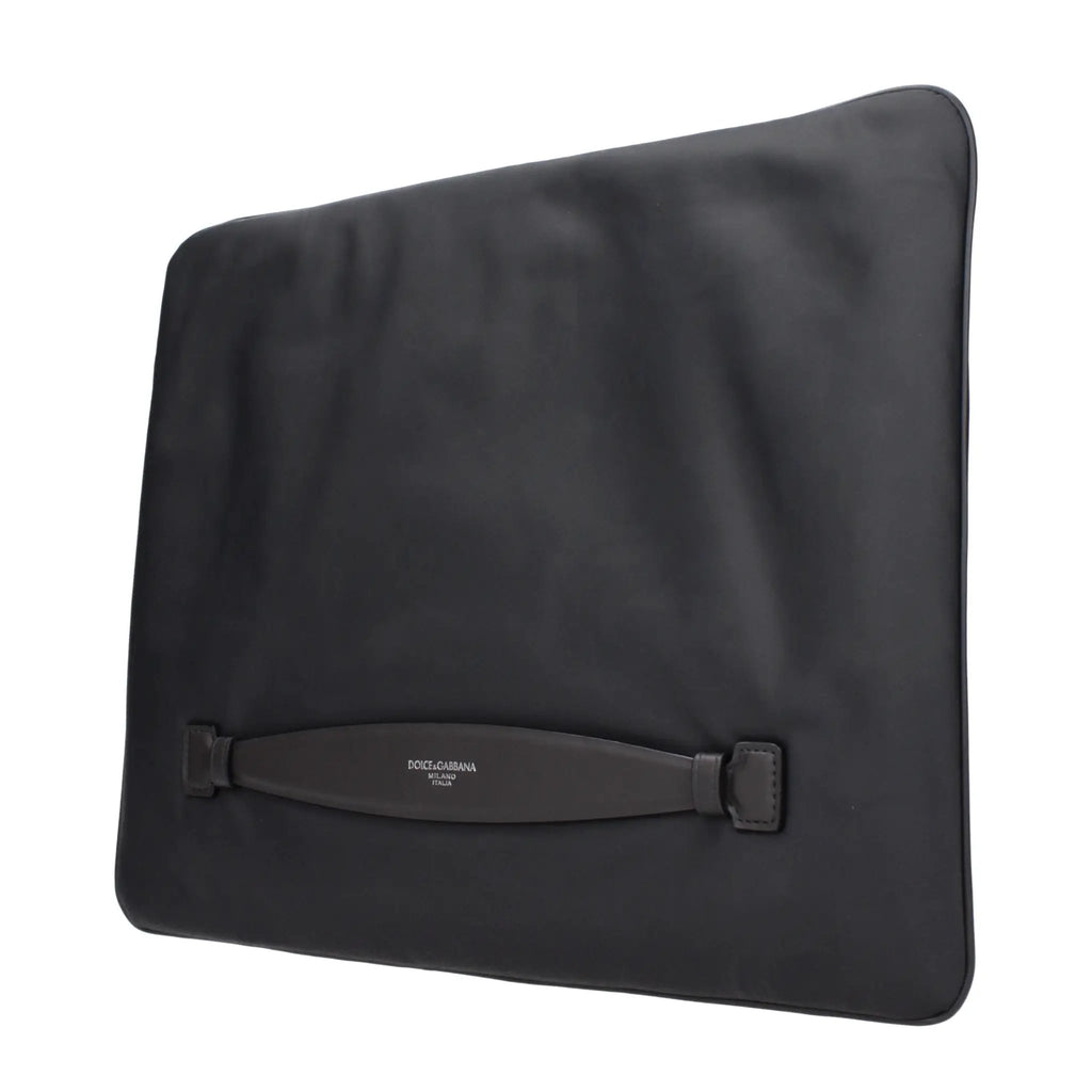 Pochette Dolce & Gabbana en tissu gris