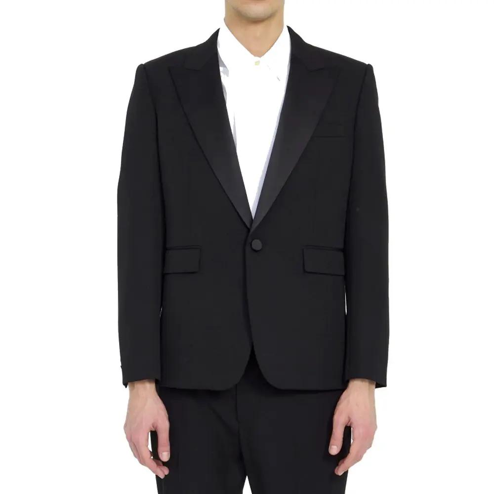 Blazer Saint Laurent en laine noire