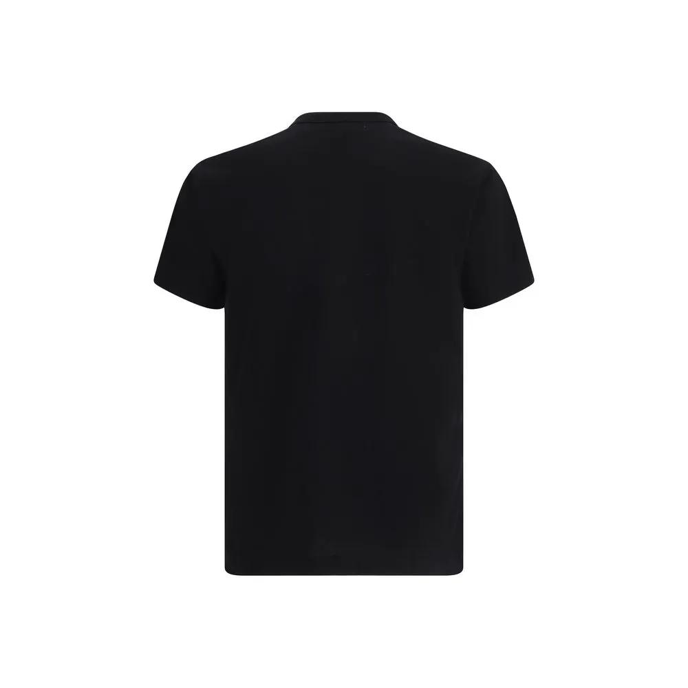 T-shirt noir en coton Comme Des Garçons Play