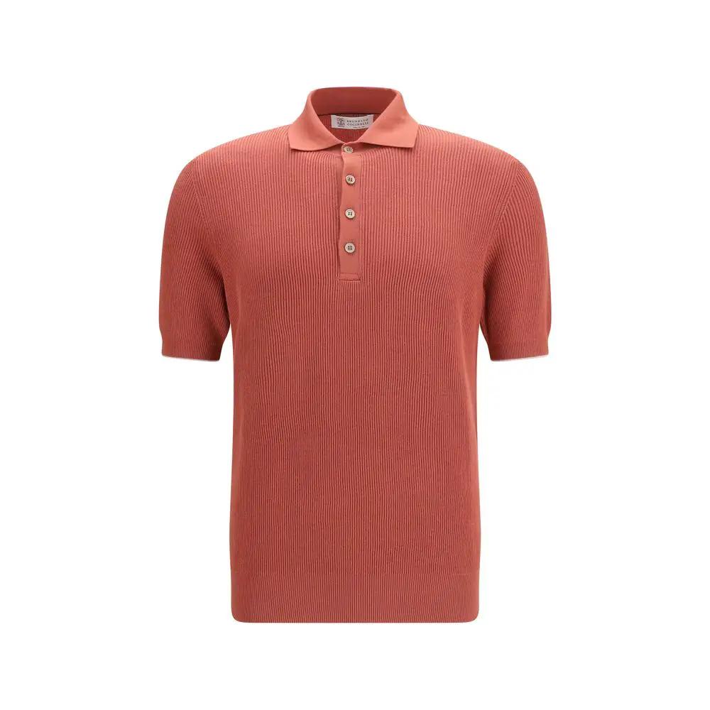 Brunello Cucinelli Polo en coton multicolore