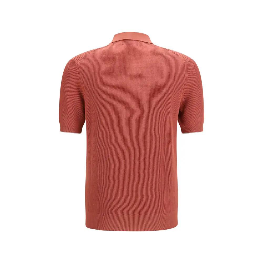 Brunello Cucinelli Polo en coton multicolore