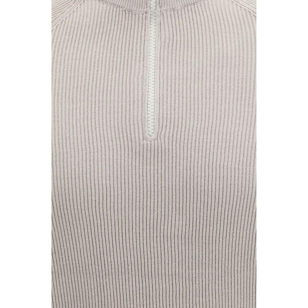 Brunello Cucinelli Beige Cotton Sweatshirt