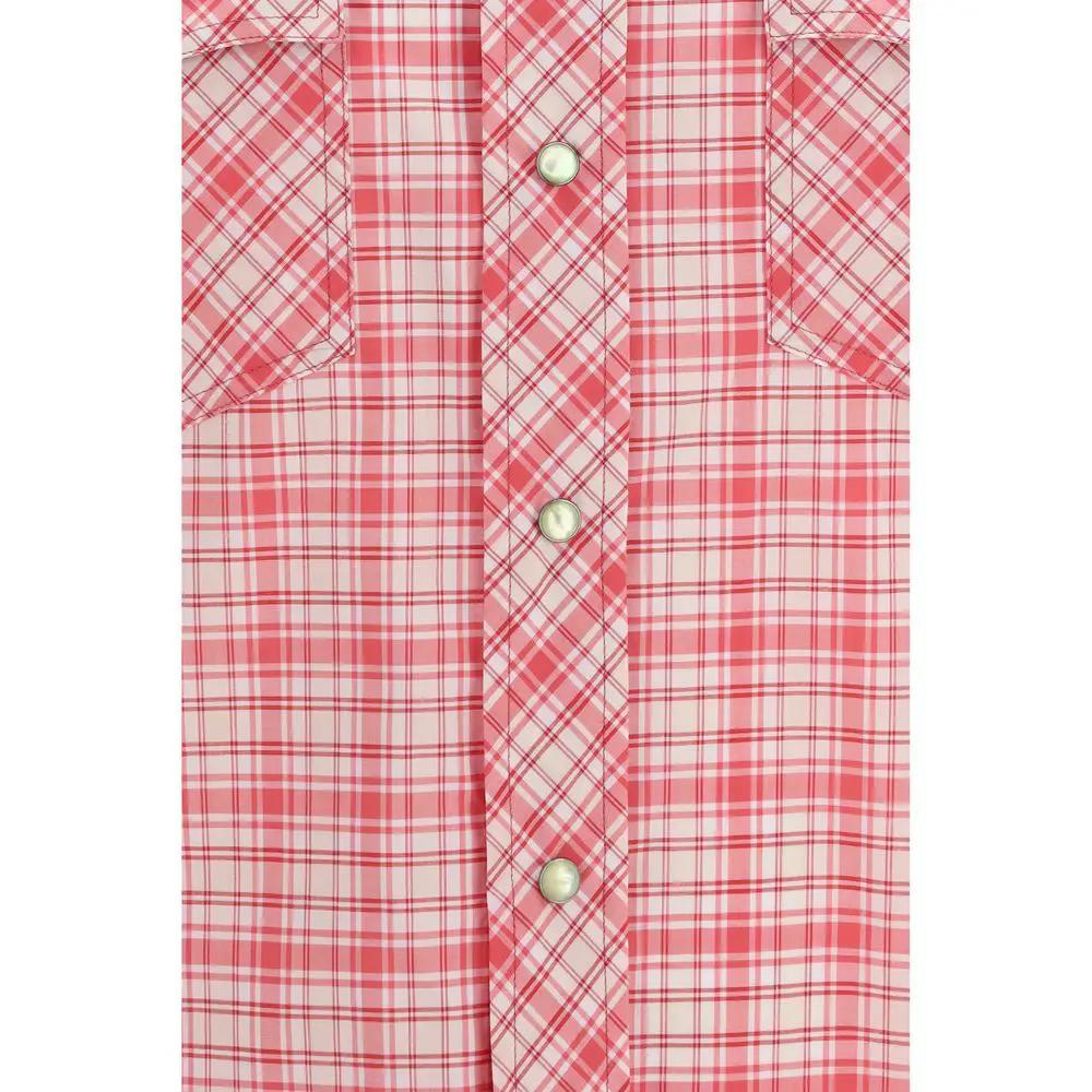 Versace Multicolor Cotton Pattern Shirt