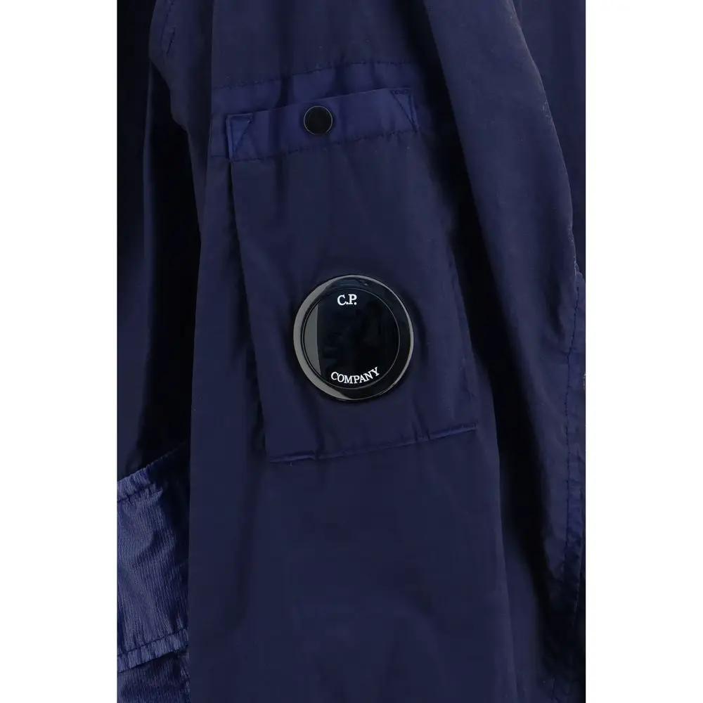 C.P. Company Blue Polyamide Bomber