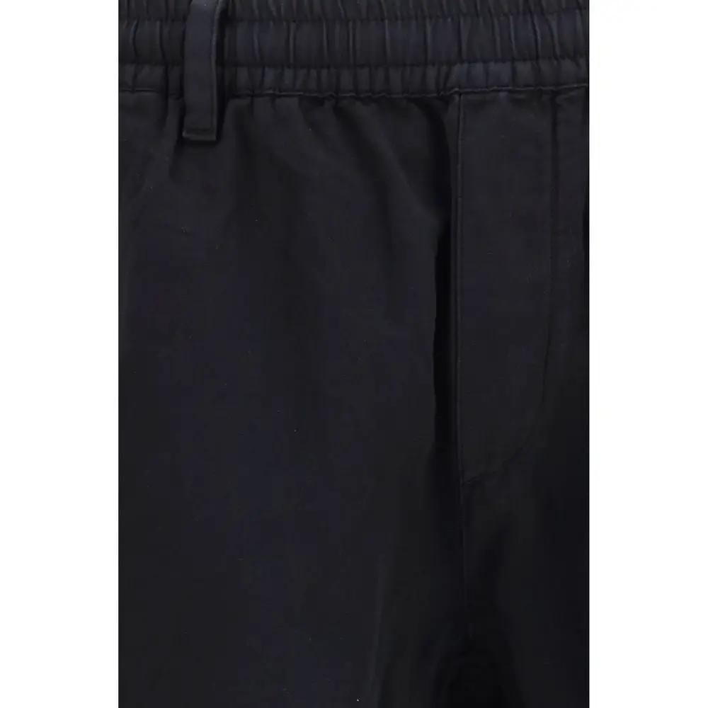 Pantalon cargo en coton noir CP Company