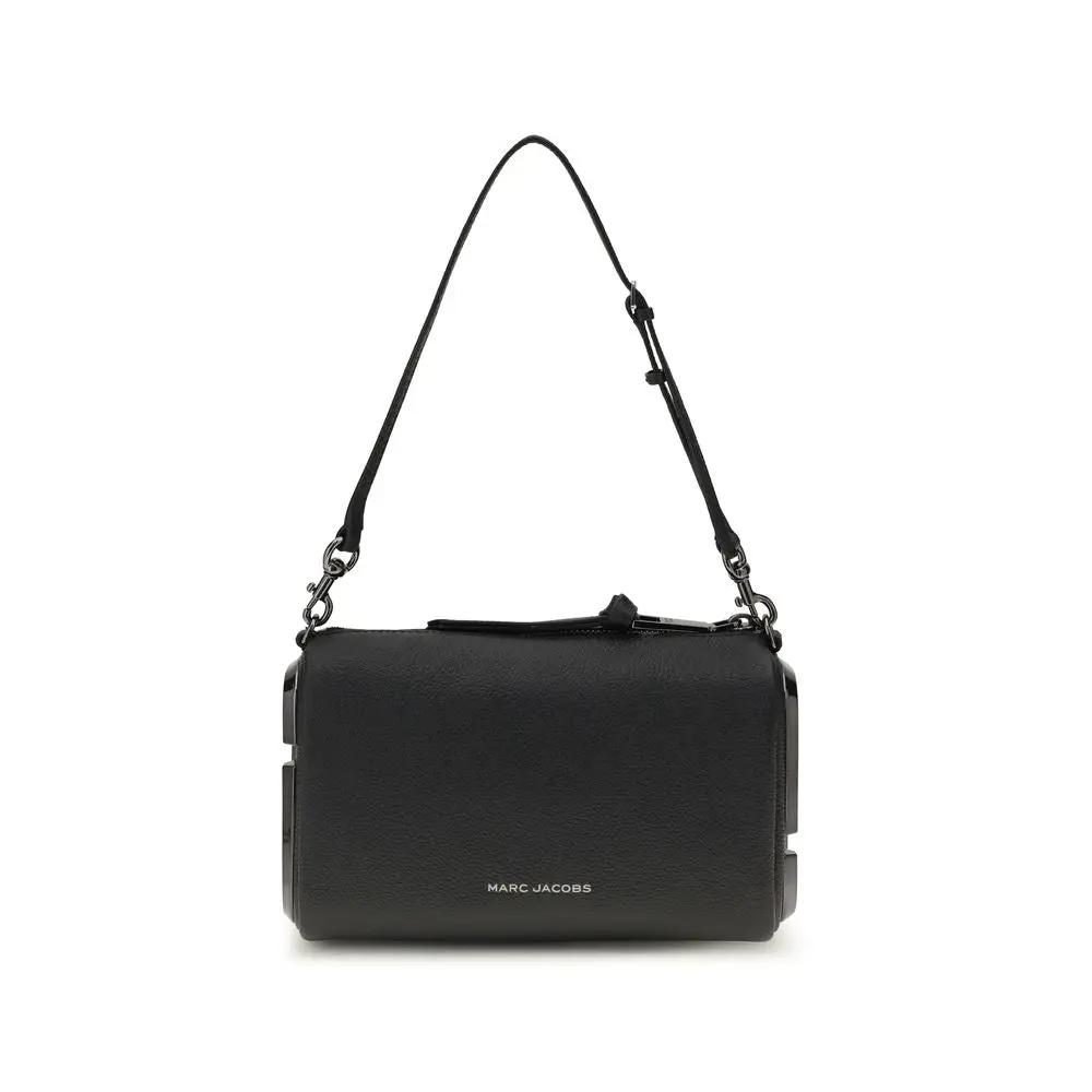 Sac bandoulière Bos Taurus en cuir de veau noir Marc Jacobs