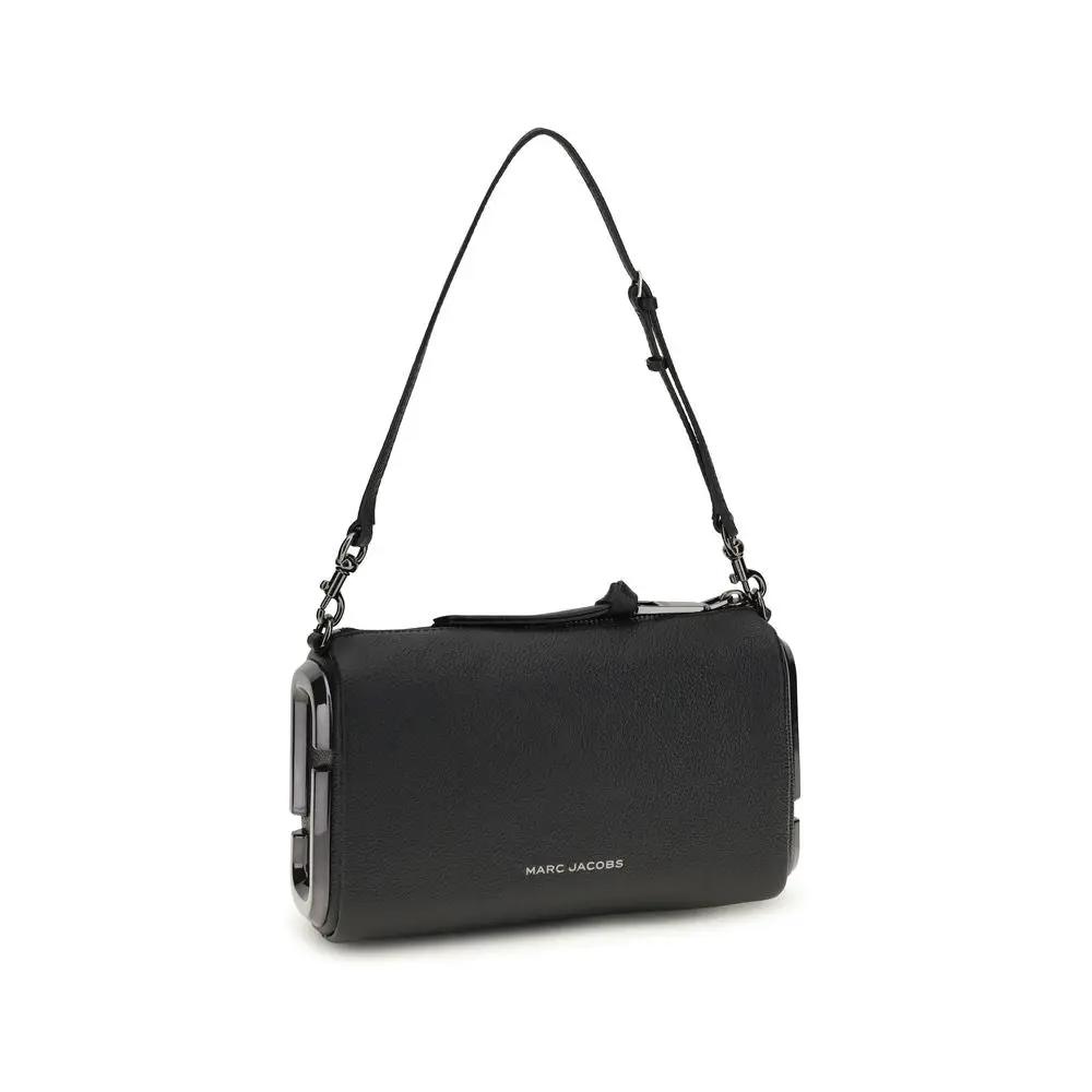 Sac bandoulière Bos Taurus en cuir de veau noir Marc Jacobs